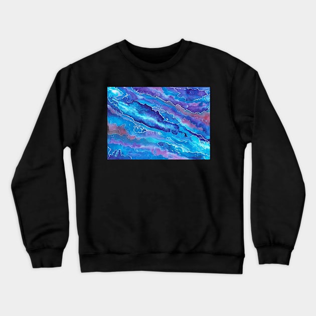 Milky Way Crewneck Sweatshirt by SamuelJ